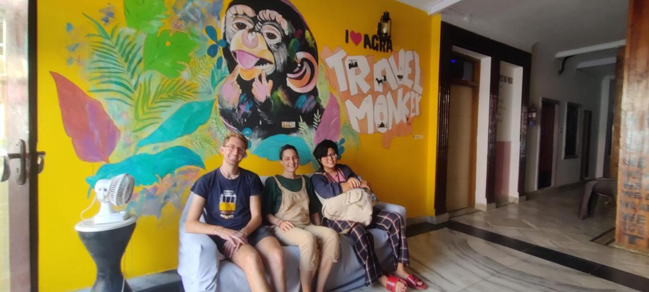 Travel Monkey Hostel Agra  Eksteriør billede